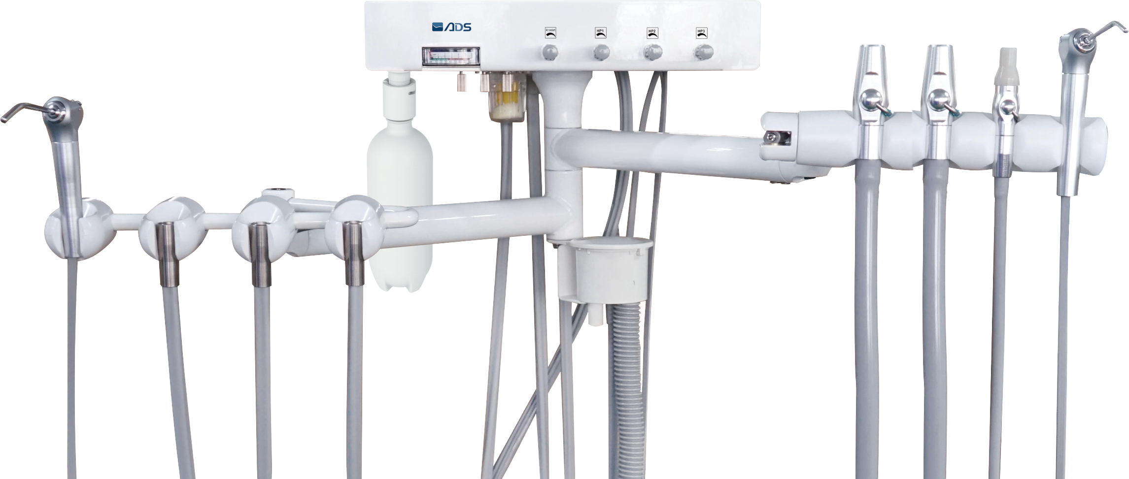 Cabinet mount rear Left/right swing delivery system