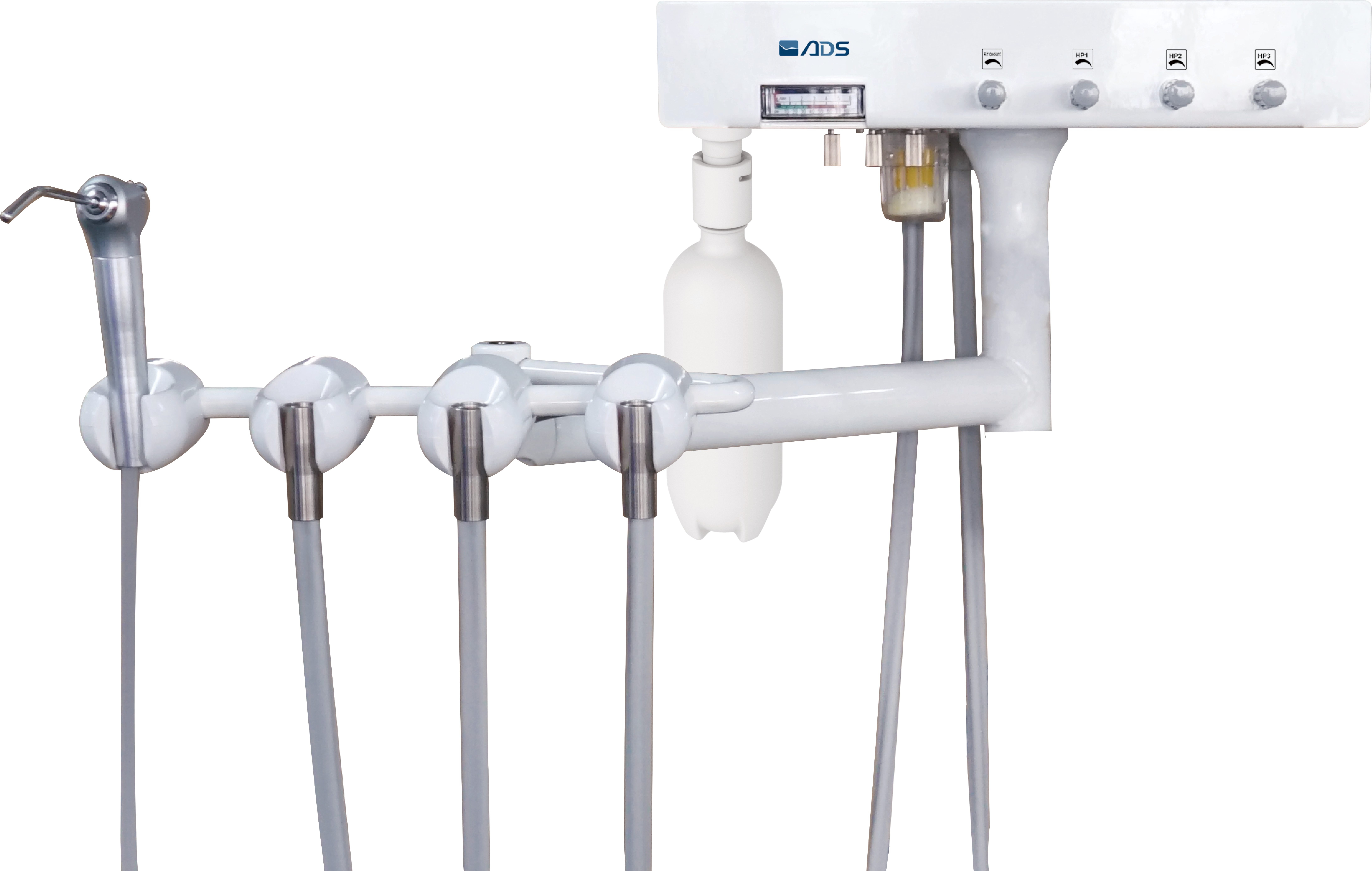 Cabinet mount rear left/right swing doctor's control