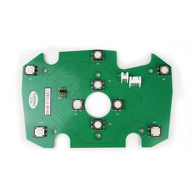 Circuit board of foot pedal