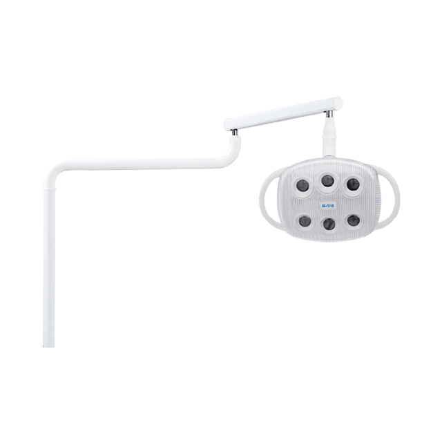 Post mount Amber II LED Dental Light